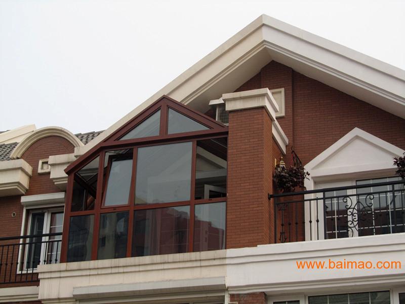 供应铝合金平顶系列阳光房，深圳铝合金门窗，铝合金门