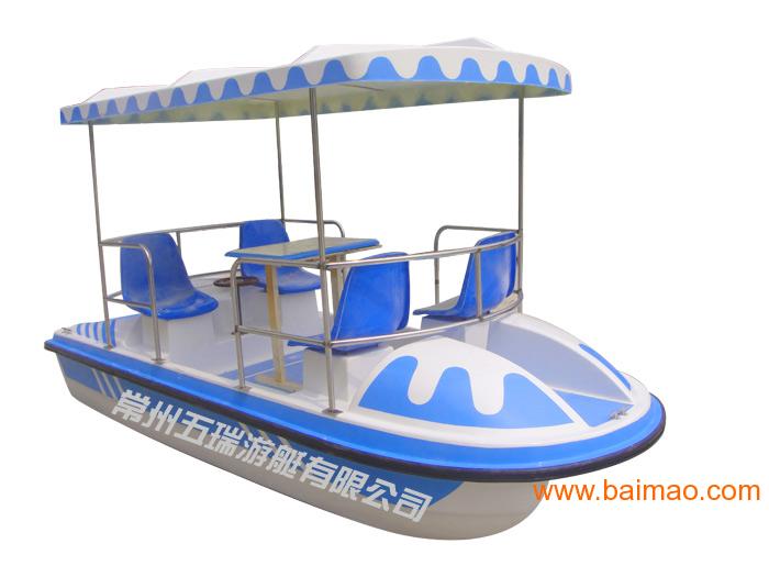 4人电瓶船(新款)--公园游艇,观光游艇,游艇厂家
