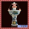 陶瓷喷泉定做 景德镇陶瓷喷泉批发 室内装饰喷泉