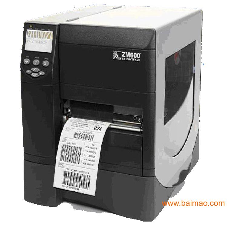 重庆斑马Zebra ZM600工业级宽幅标签打印机