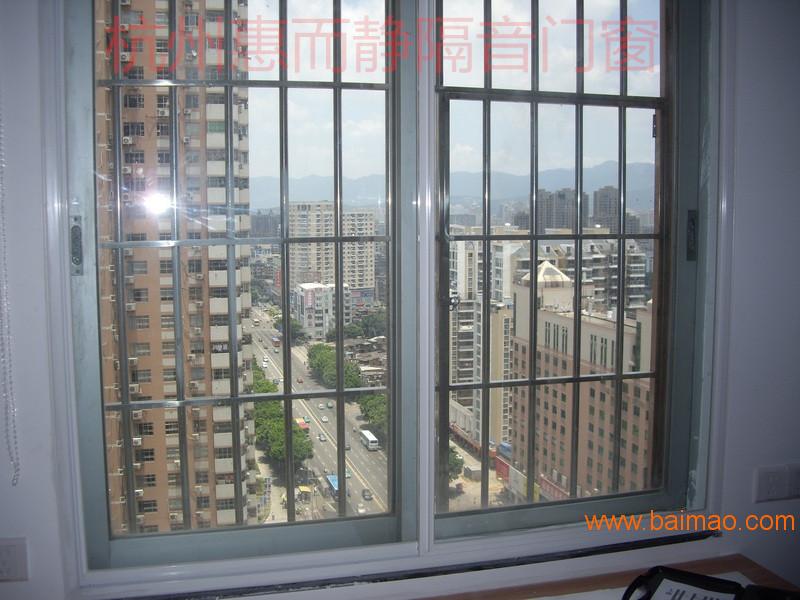 杭州推拉飘窗隔音窗 环保隔音窗 双层浮法玻璃 卧室