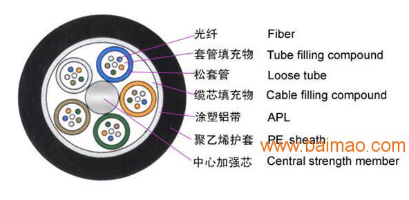 杭州12芯单模光纤光缆价格