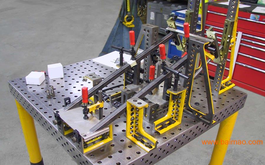 柔性焊接工装与机器人现场配套应用案例厂家/批发/供应商