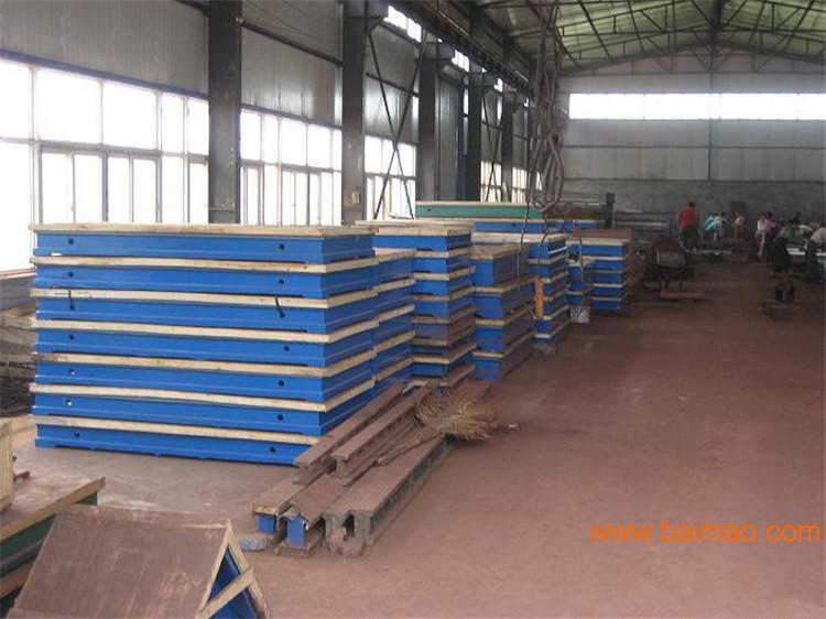 铸铁基础平台 基础平板应用于大型设备安装基础