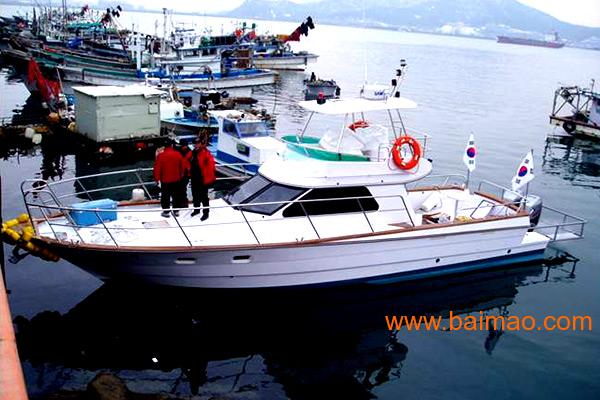 金运360休闲钓鱼艇、游艇、观光旅游、中韩合资