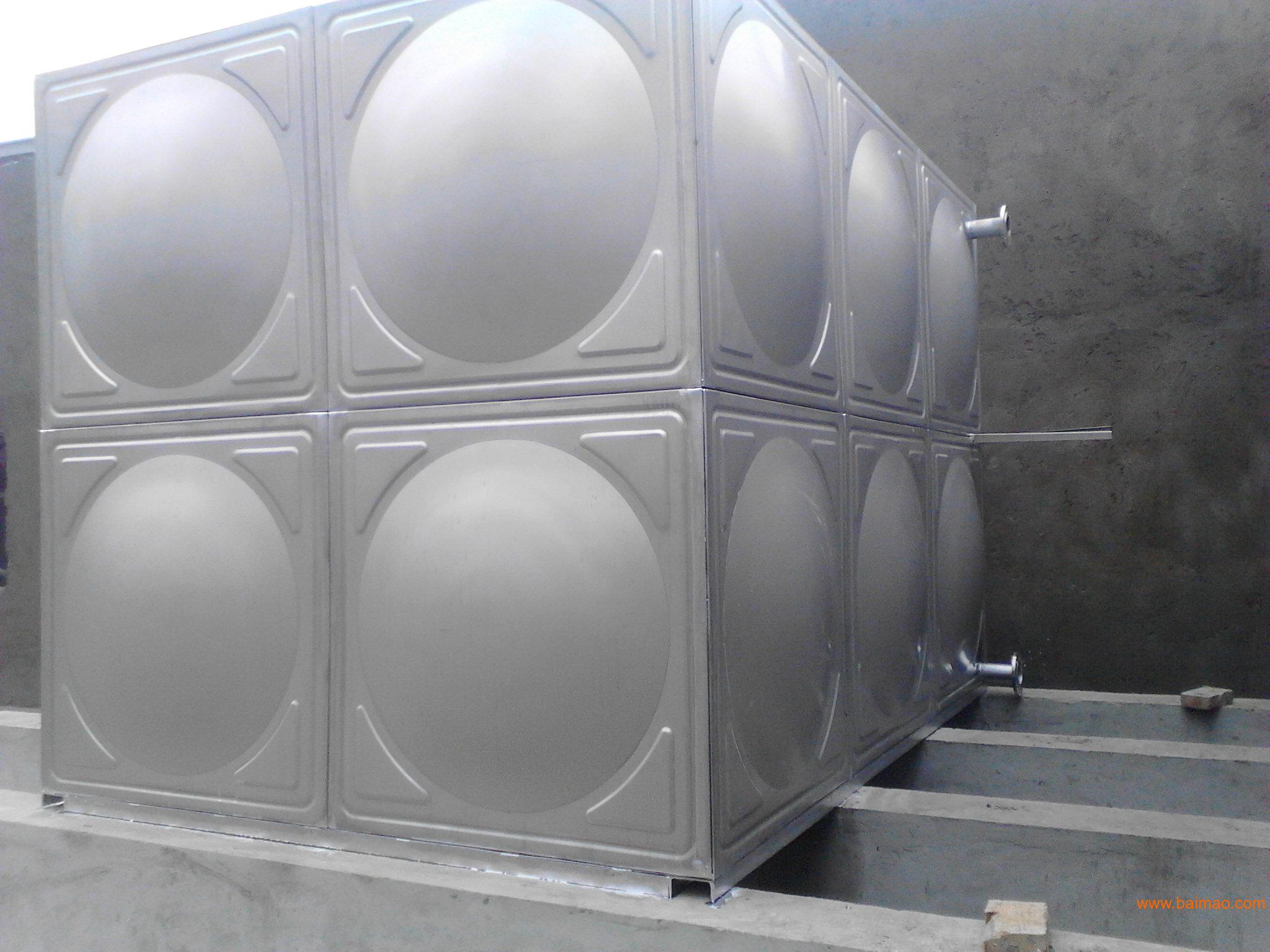 食品级SUS304组合不锈钢水箱，不锈钢方形水箱，