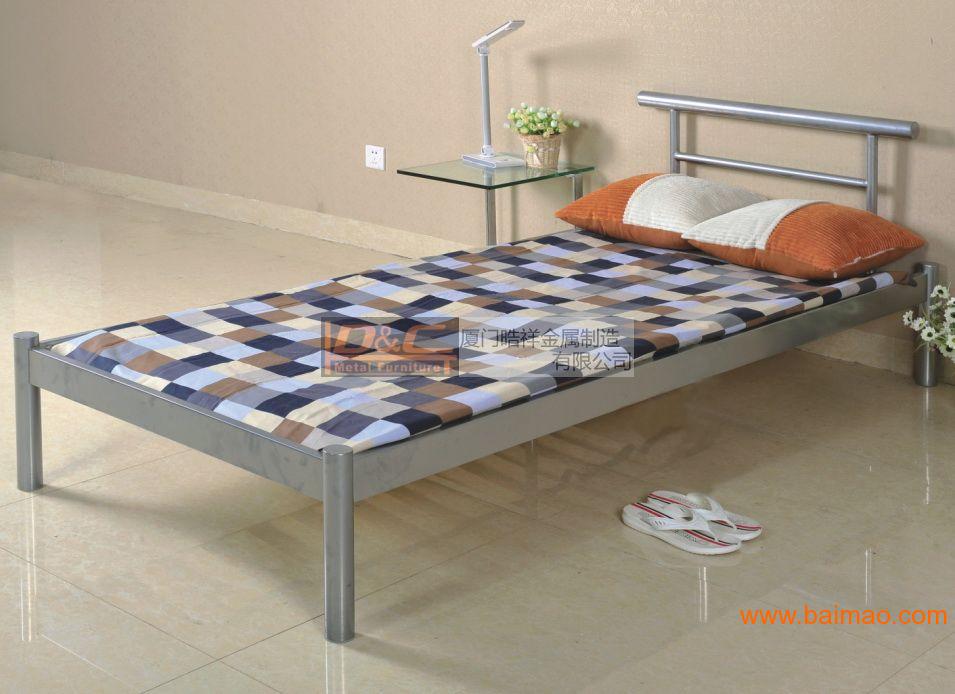 HXB-02 单人床，公寓铁床，酒店铁床，
