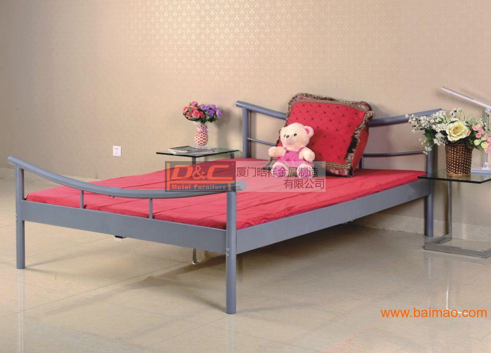 HXB-03 单人床，公寓铁床，酒店铁床，