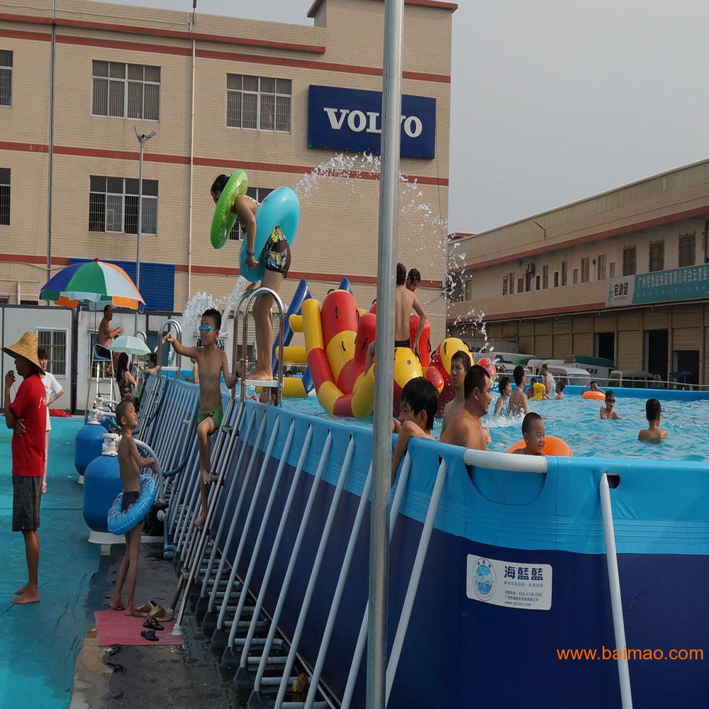 广州西浦定制尺寸支架游泳池