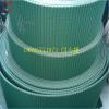 【实体厂家】PVC草绿色爬坡带 工业防滑输送带