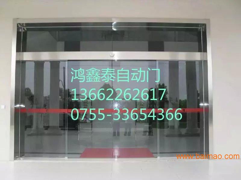 深圳石岩自动感应门厂价格工程图片