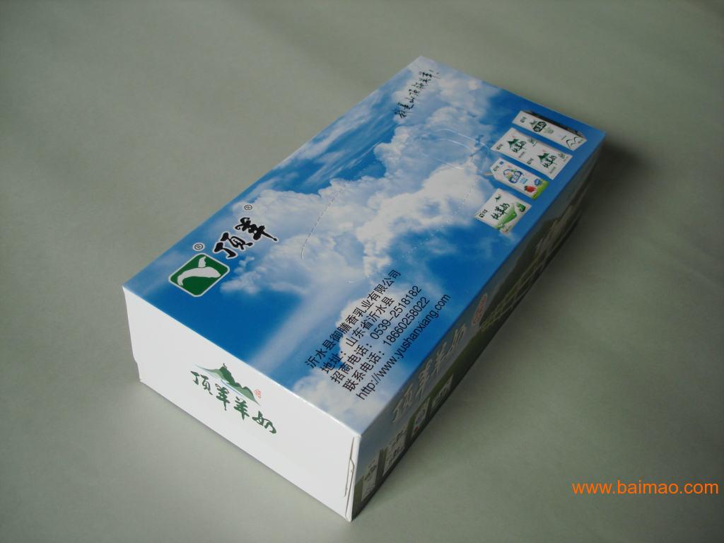 青岛广告盒抽厂家 青岛盒抽定做 青岛广告纸抽定做