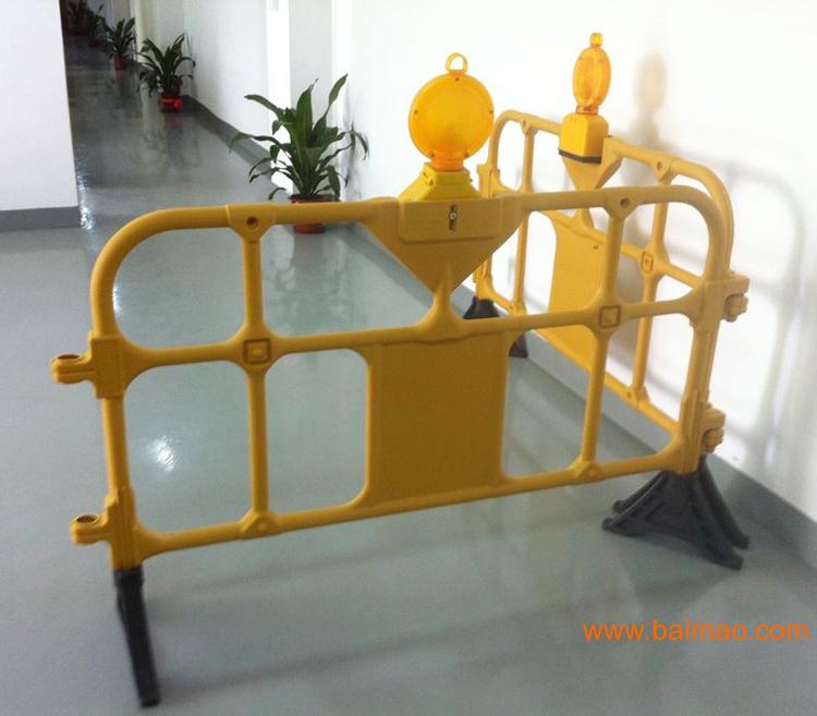 深圳PE塑料护栏 黄色胶马公路护栏道路施工活动围栏