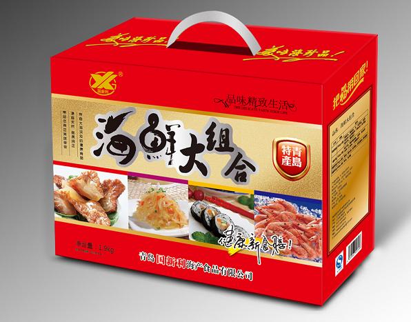 国新利1.9kg海鲜大组合礼盒