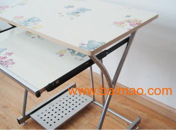 广州供应木质电脑桌彩印机