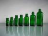 供应5ml-100ml绿色精油瓶 绿色玻璃精油瓶