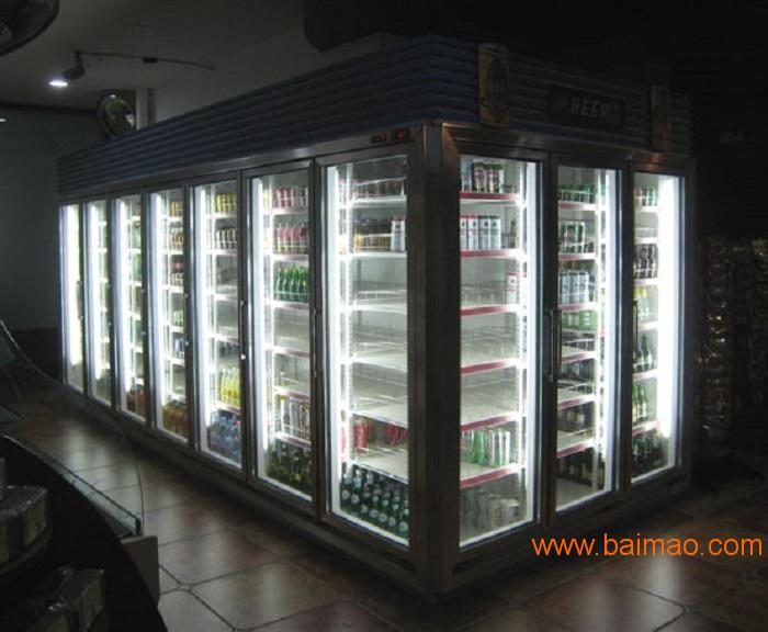 供应安德利厂家转角式饮料冷藏柜饮料保鲜柜商用冷柜