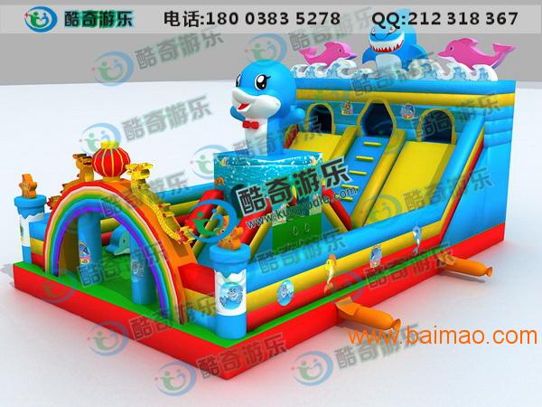 天津充气城堡价格 大型充气玩具 充气滑梯生产厂