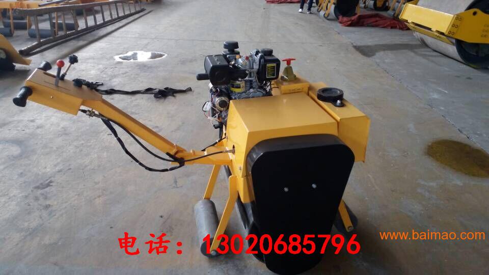 中国庆安集团手扶单轮压路机小型压路机  **生产更