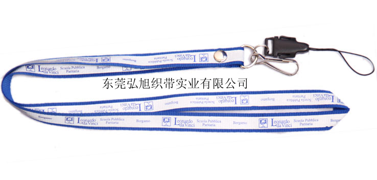 代加工反光带 企业宣传吊带 厂牌挂绳 工作证挂带