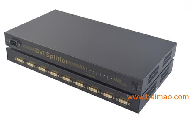 朗讯DVI分配器1分8 DVI分屏器DSP-108
