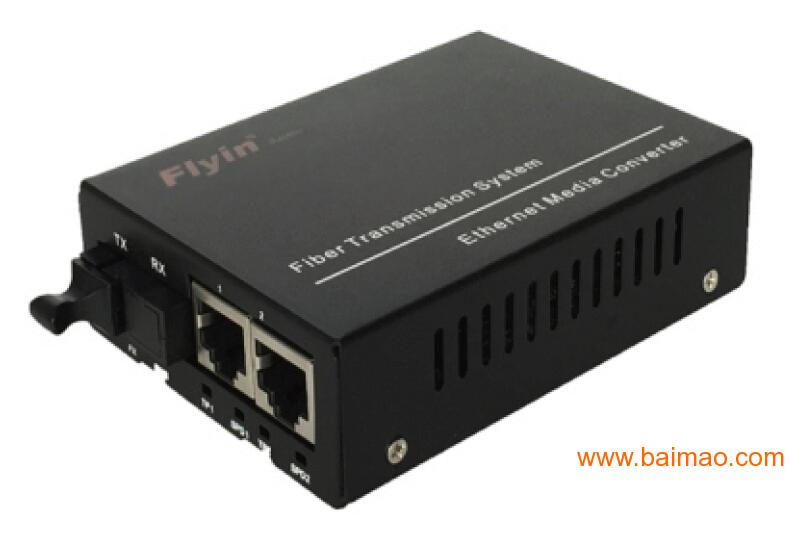 FLY-IMC-1F4T 工业级百兆1光4电收发器