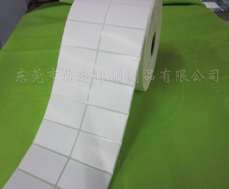 45X25空白不干胶标签现货直销 陶瓷条码标签贴纸