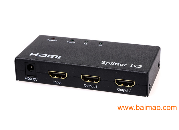 厂家直销 HDMI分配器 1进2出 一进二出 10