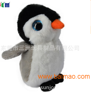 厂家定制企鹅毛绒玩具 可外贸出口玩具企鹅