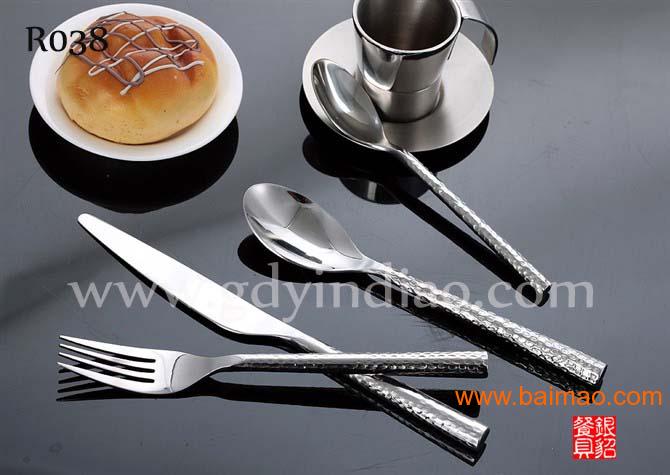 塞纳河法国西厅餐用刀叉银貂餐具厂批发供应不锈钢刀叉
