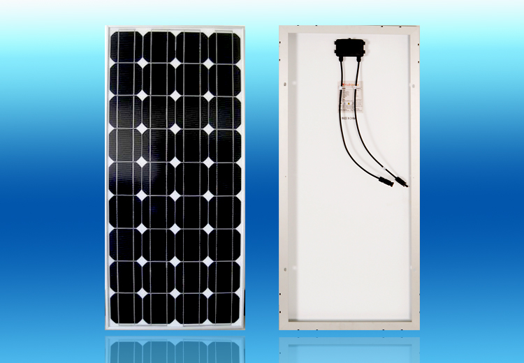 ****100W单晶太阳能电池板光伏组件太阳能系统