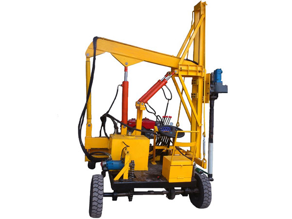 高速路公路护栏zt230钻孔机