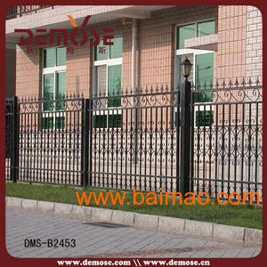 小区别墅外围墙铁艺防护栏DMS-B2455