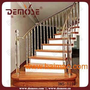 室内亚克力弧形楼梯DMS-Y1001