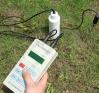 土壤水分温度测试仪助春季苹果树开花前管理
