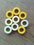 铁粉芯黄色磁环、黄白环生产、漳州黄白环、杭州铁粉芯