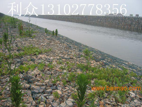 河道边坡防护铅丝石笼网箱 宁夏河道治理高锌铅丝石笼