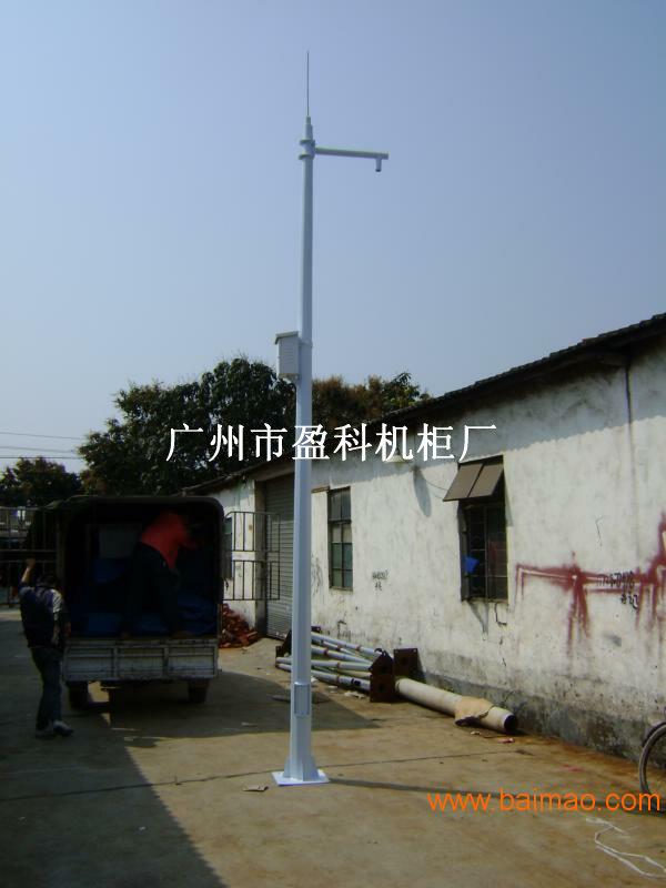 广州监控立杆，立杆厂家，平安城市监控八角杆，圆杆