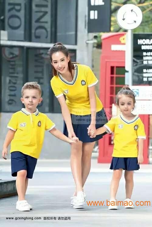 2017韩版新款夏季儿童套装幼儿园宝宝套装定做