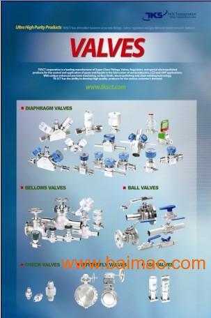 韩国TK：VCR接头超纯净隔膜阀