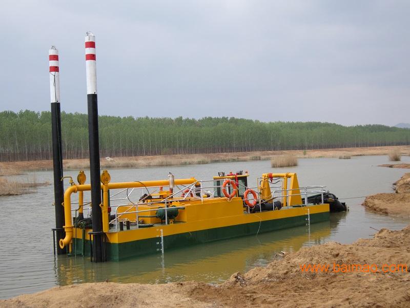 广东省黄阁镇500立方大型鱼塘清淤机