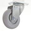 批量生产橡胶减震脚轮 橡胶脚轮重型 4寸小橡胶脚轮