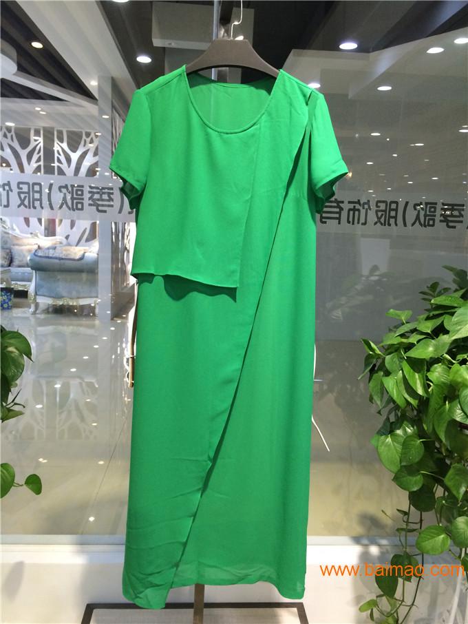 广州品牌折扣女装批发16年百丝女装春夏时尚货源批发