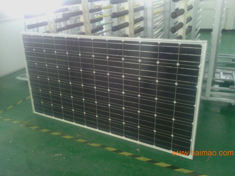 山东批发265W单晶硅太阳能电池板 效率20%