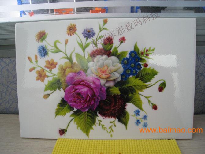 沈阳陶瓷花片使用的uv平板打印机