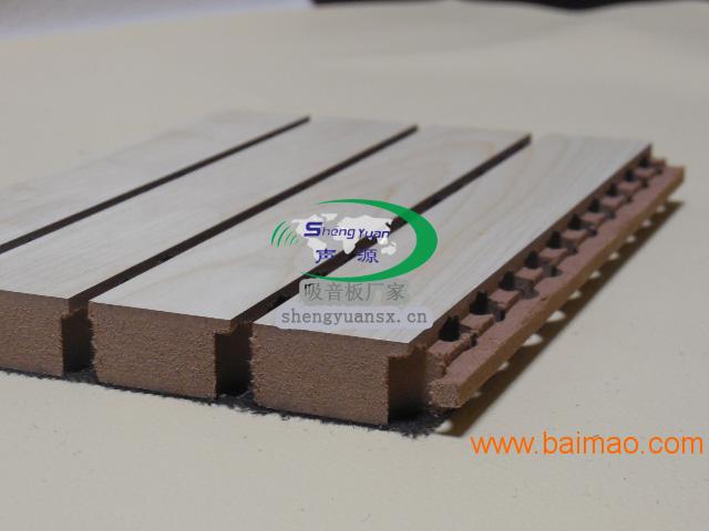 **厂家供应木质吸音板，E1/E0级环保吸音板