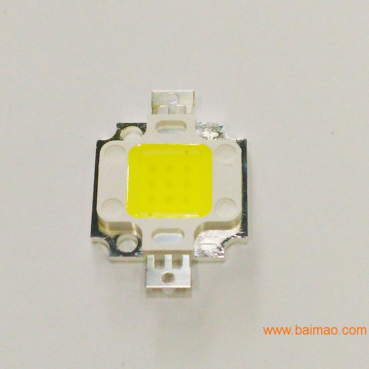 厂家直销LED大功率集成光源 白光10W大功率灯珠