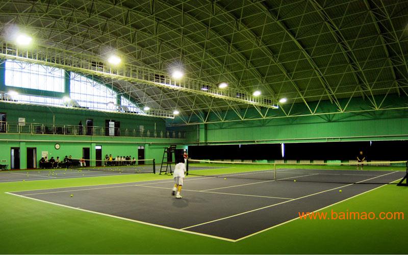 网球场地标准尺寸图/网球场施工方案