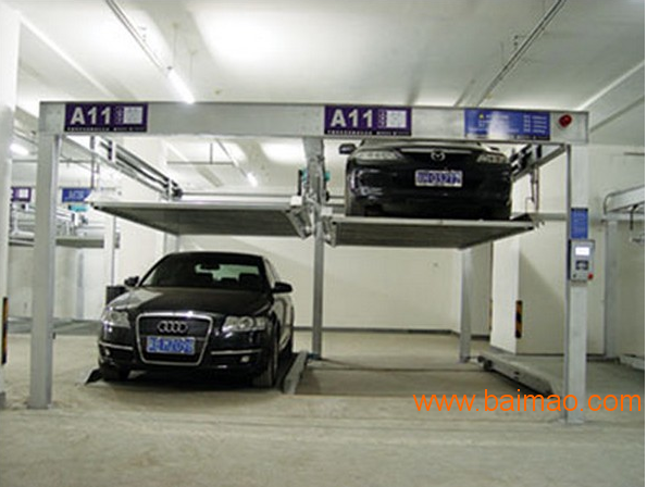 广州厂家生产升降横移式停车设备 立体车库设备市场造