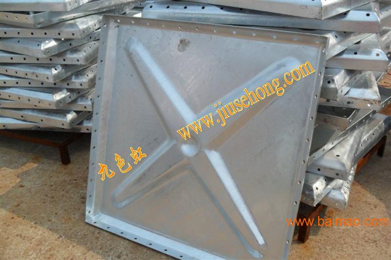 厂家直销北京市镀锌钢板组合水箱：钢板组合水箱